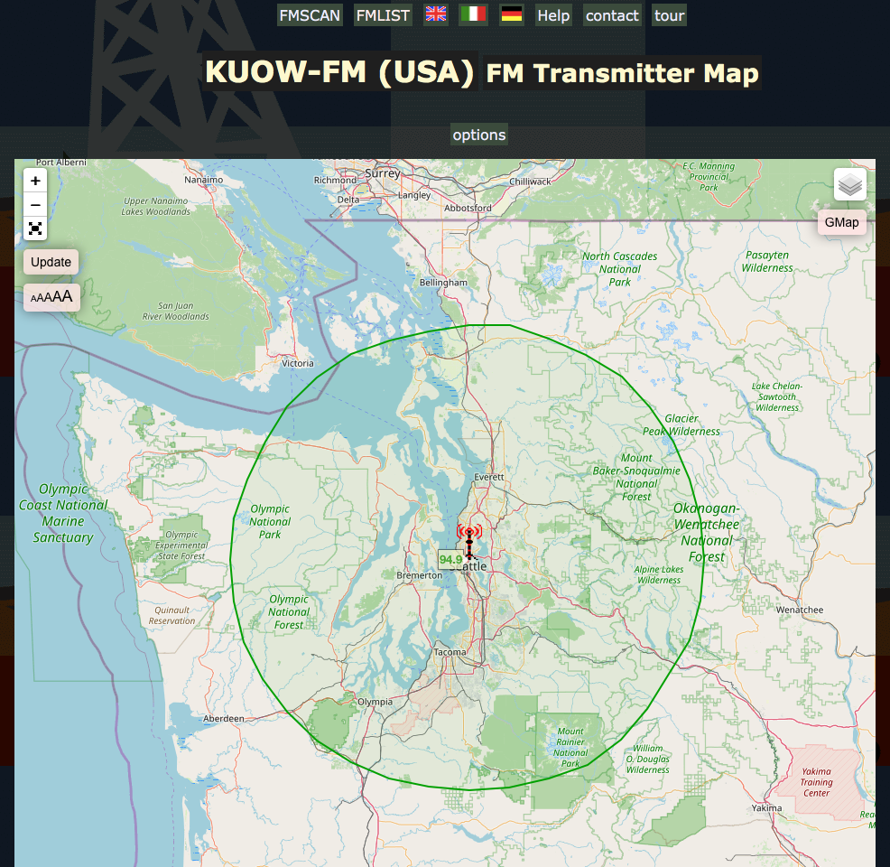FMScan KUOW-FM USA